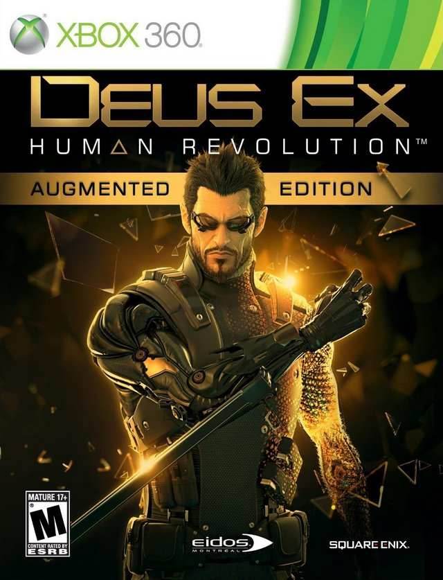 Deus Ex: Human Revolution Augmented Edition (Xbox 360) - Game Manual Only