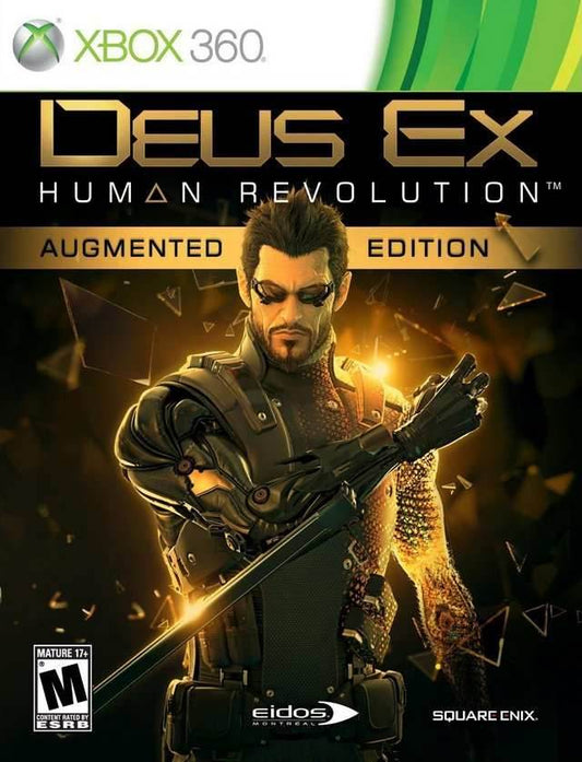 Deus Ex: Human Revolution Augmented Edition (Xbox 360) - Game Manual Only