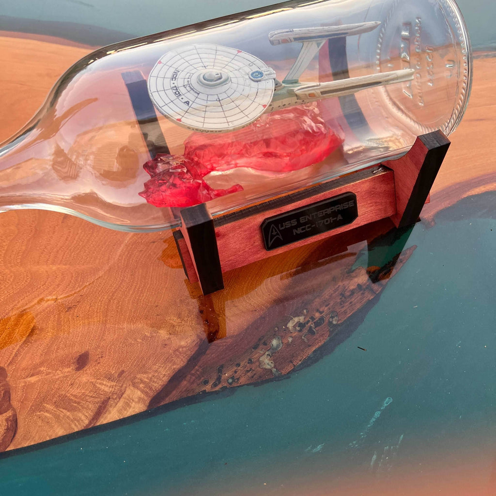 Star Trek NCC-1701-A Enterprise in a Bottle - 