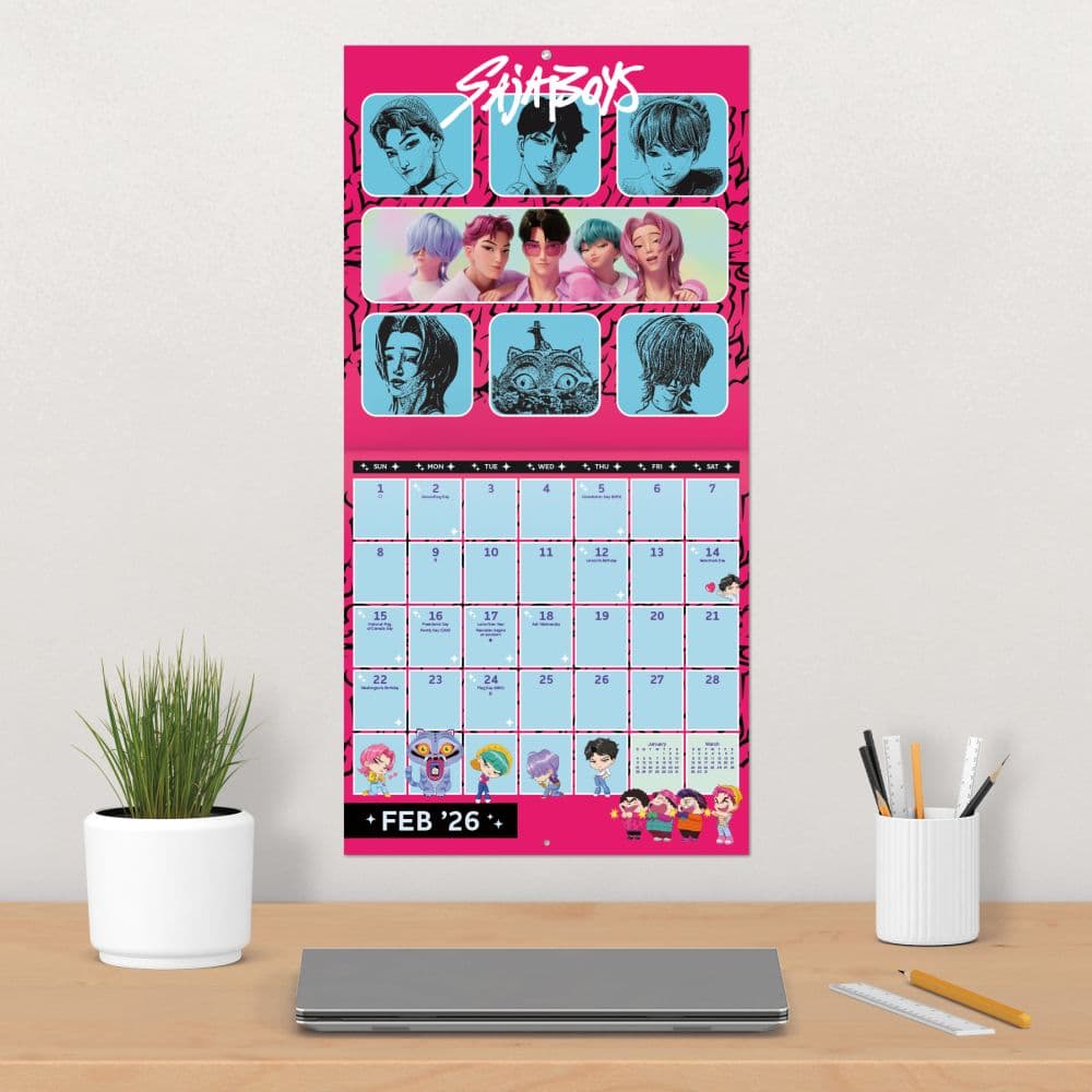 KPop Demon Hunters 2026 Calendar