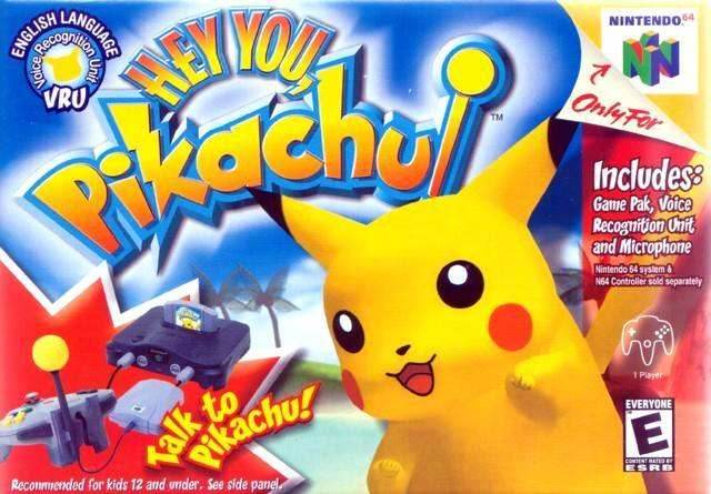 Hey You, Pikachu with Microphone Bundle (Nintendo 64) - Game Manual Only