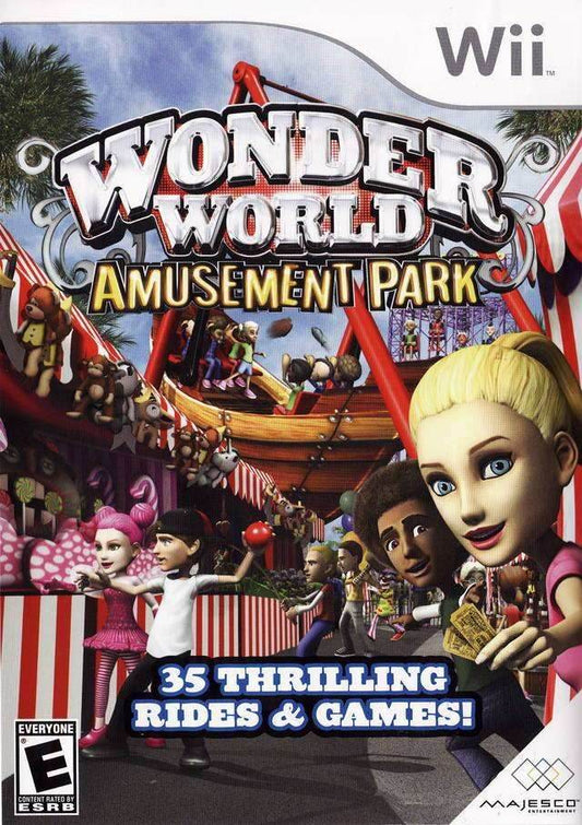 Wonder World Amusement Park (Wii) - Game Manual Only