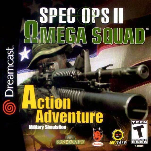 Spec Ops 2 Omega Squad (Sega Dreamcast) - Game Manual Only