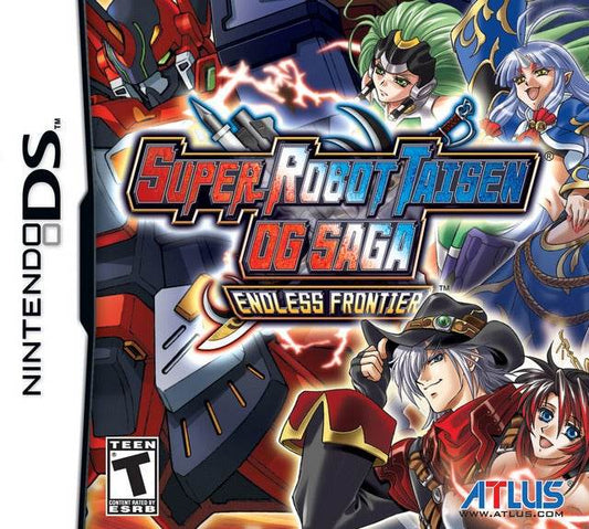 Super Robot Taisen OG Saga Endless Frontier (Nintendo DS) - Game Manual Only