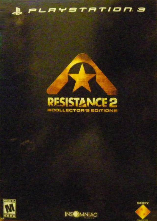 Resistance 2 Collector's Edition (Playstation 3) - Game Manual Only
