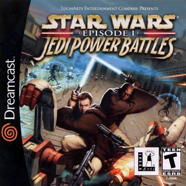 Star Wars Episode I Jedi Power Battles (Sega Dreamcast) - Game Manual Only