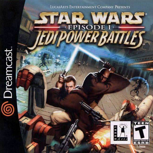 Star Wars Episode I Jedi Power Battles (Sega Dreamcast) - Game Manual Only