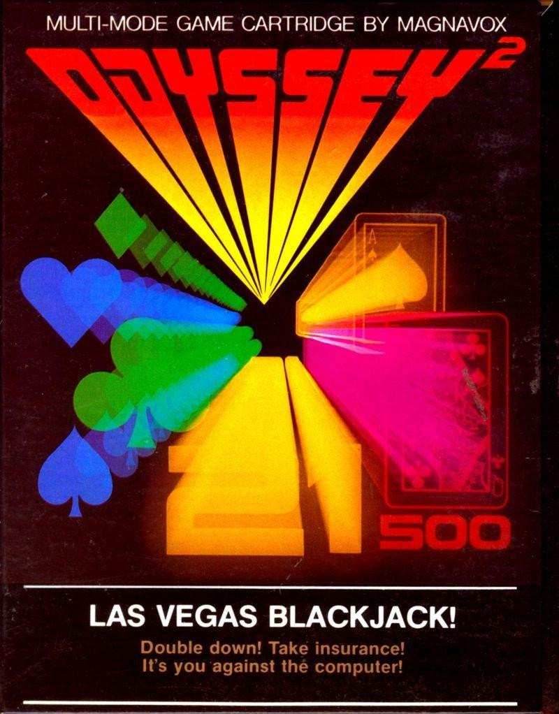 Las Vegas Blackjack (Odyssey 2) - Game Manual Only