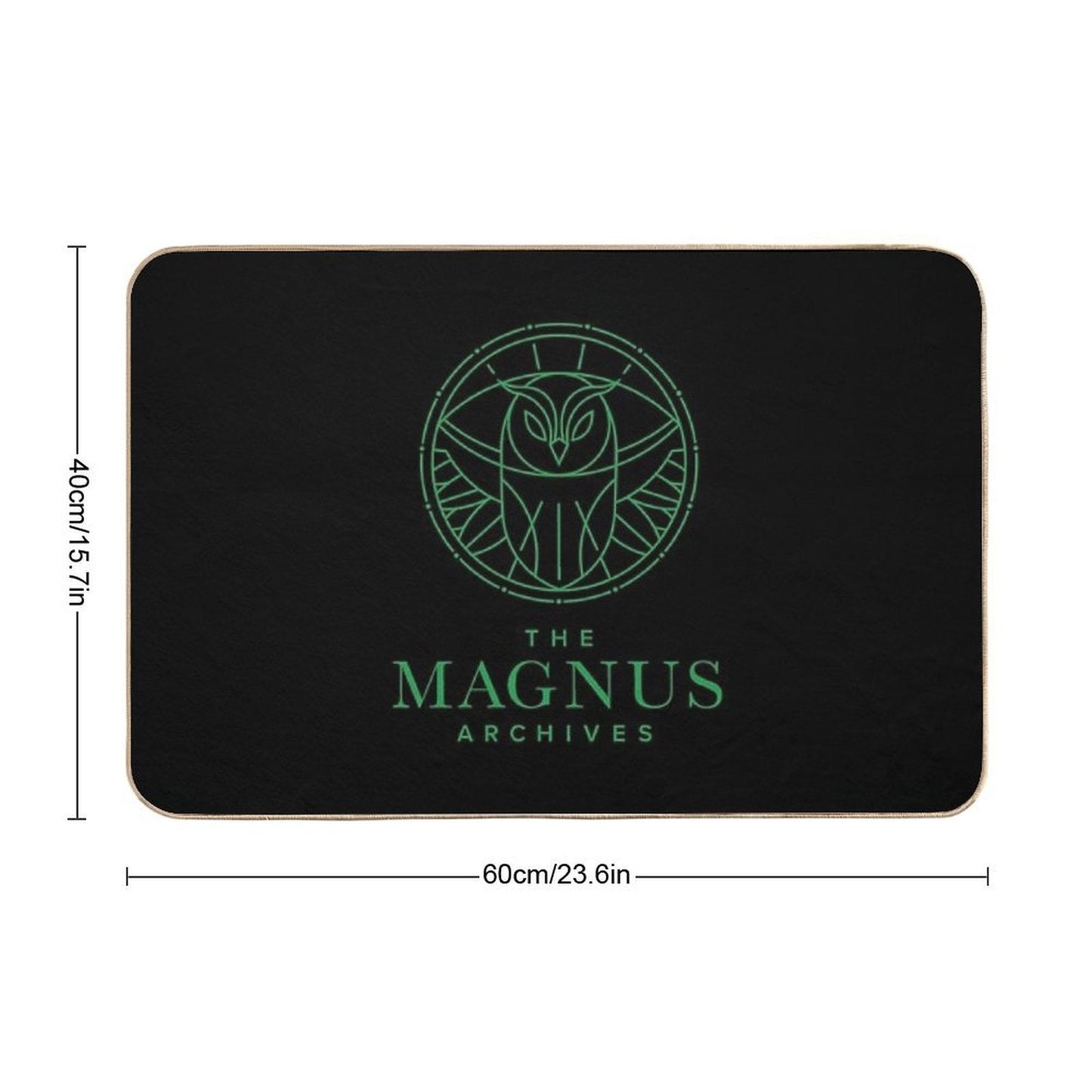All Seeing Owl  Absorbent Bath Mat