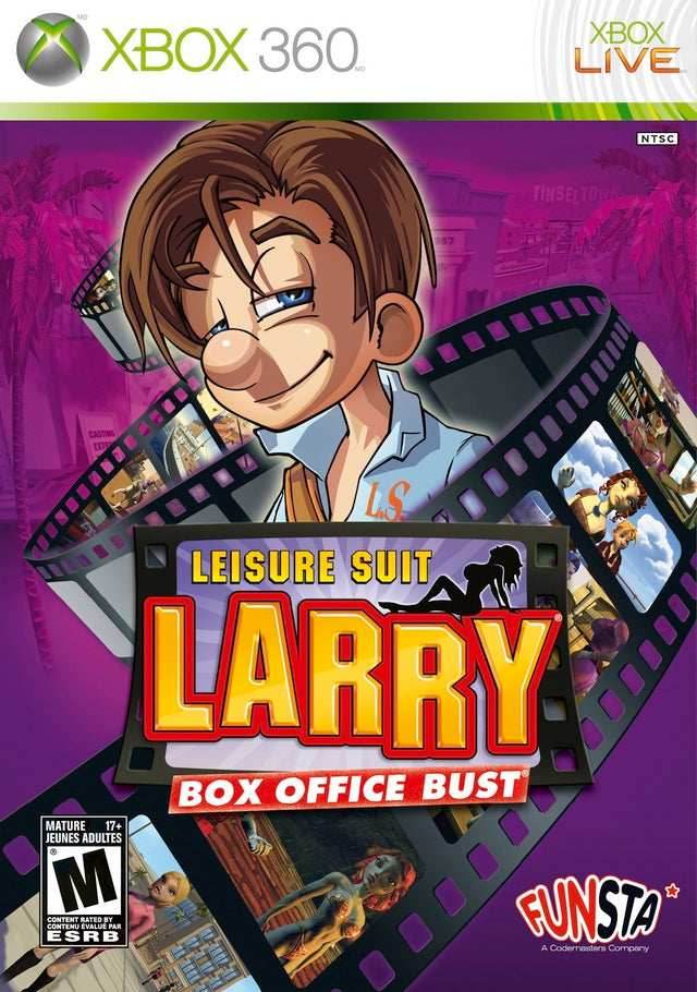 Leisure Suit Larry: Box Office Bust (Xbox 360) - Game Manual Only