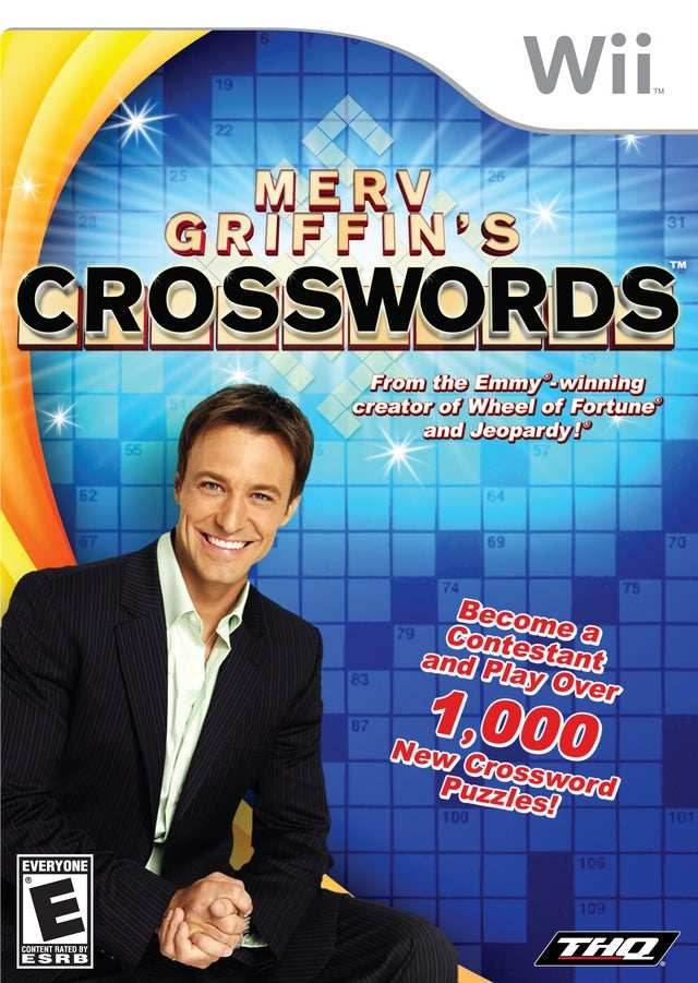 Merv Griffin's Crosswords (Wii) - Game Manual Only