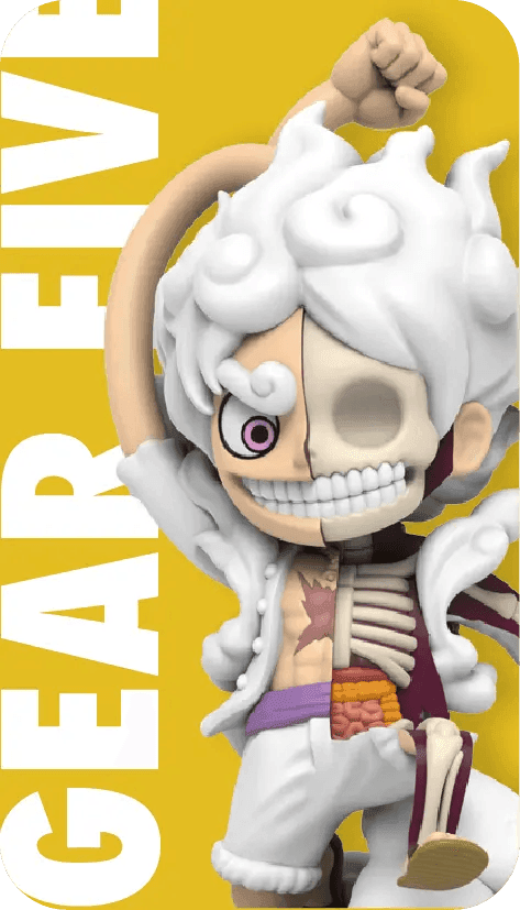 Freeny's Hidden Dissectibles: One Piece (Luffy’s Gears Edition) Blind Box (1 Blind Box) - 