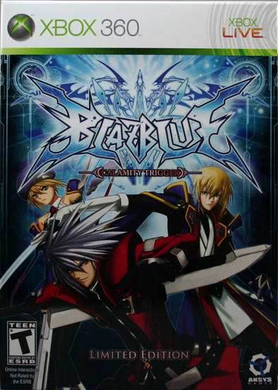 BlazBlue: Calamity Trigger Limited Edition (Xbox 360) - Game Manual Only