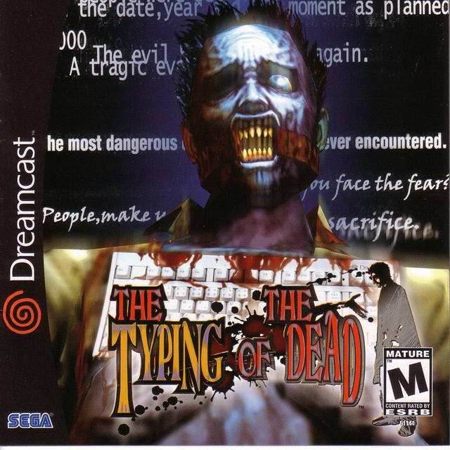 The Typing Of The Dead (Sega Dreamcast) - Game Manual Only