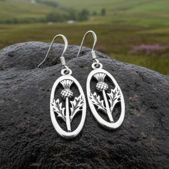 Wildwood Thistle Post Earrings