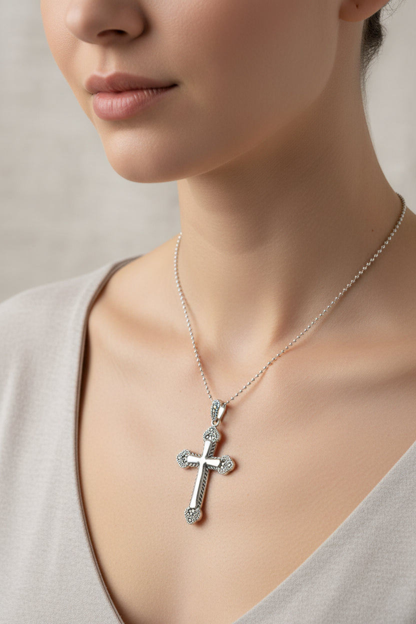 Serenity Celtic Cross Necklace