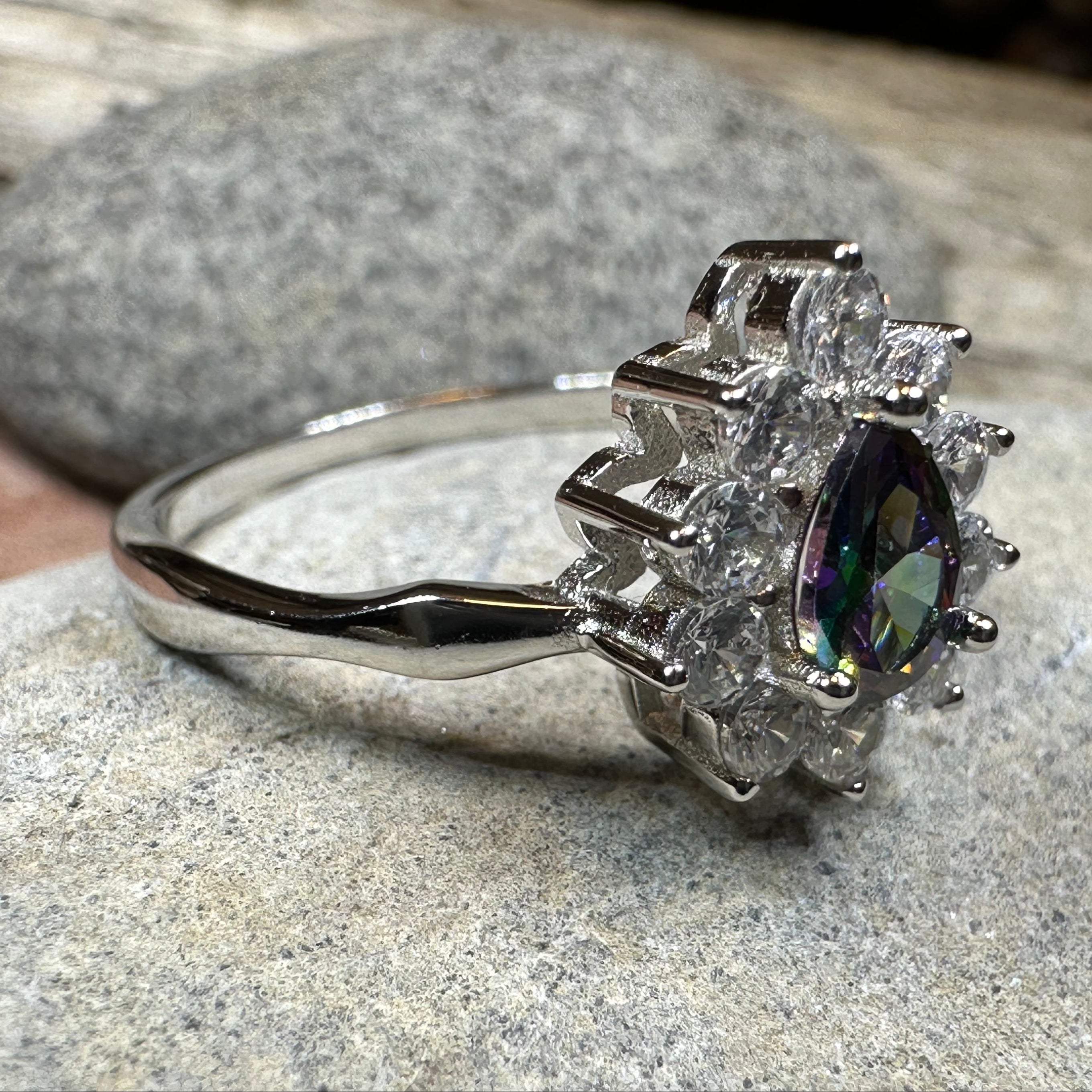 Celtic Vines Moonstone Ring