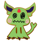 Pokemon: Mimikyu Shiny Espeon Enamel Pin