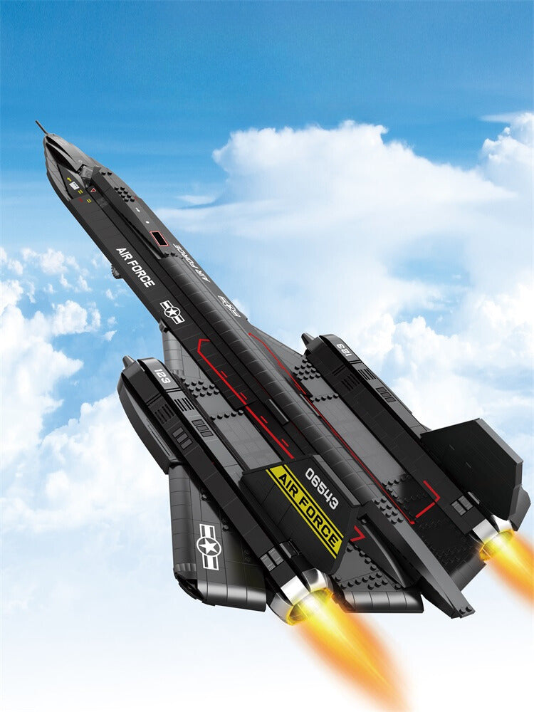 SR-71 Blackbird Reconnaissance Aircraft - Legendary Series - Mil-Blox