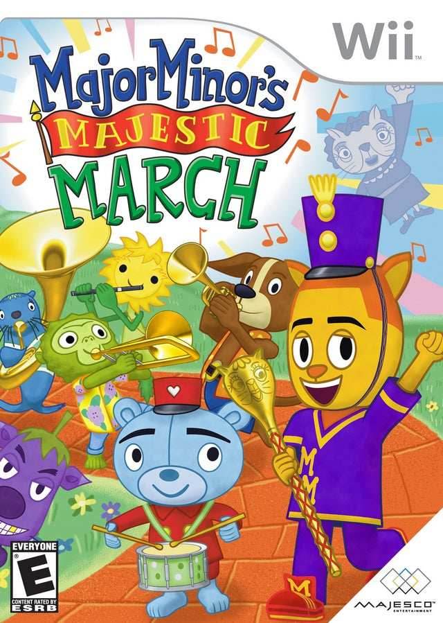 Major Minor's Majestic March (Wii) - Game Manual Only