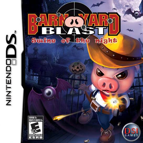 Barnyard Blast: Swine of the Night (Nintendo DS) - Game Manual Only