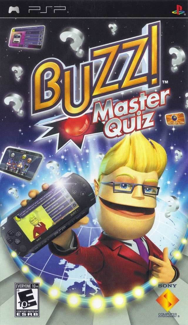 Buzz! Master Quiz (PSP) - Game Manual Only