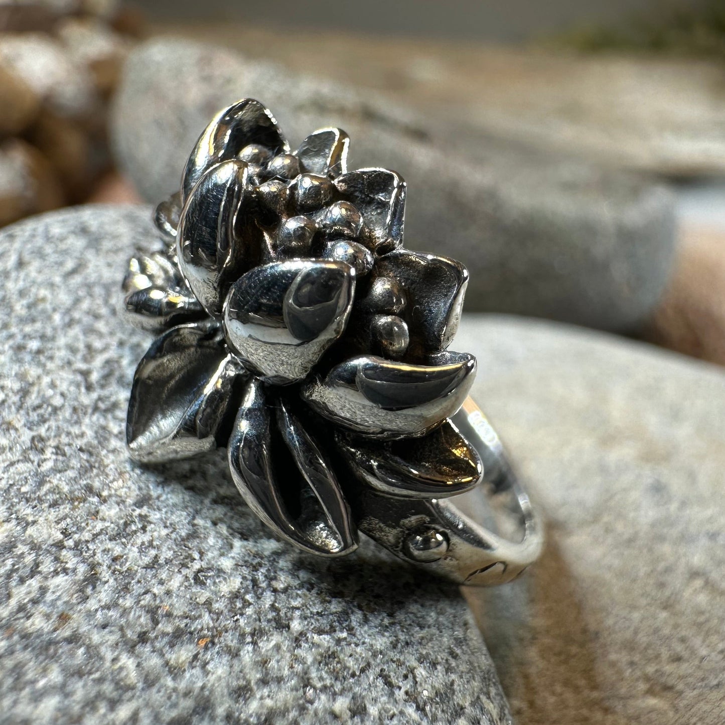 First Bloom Lotus Ring