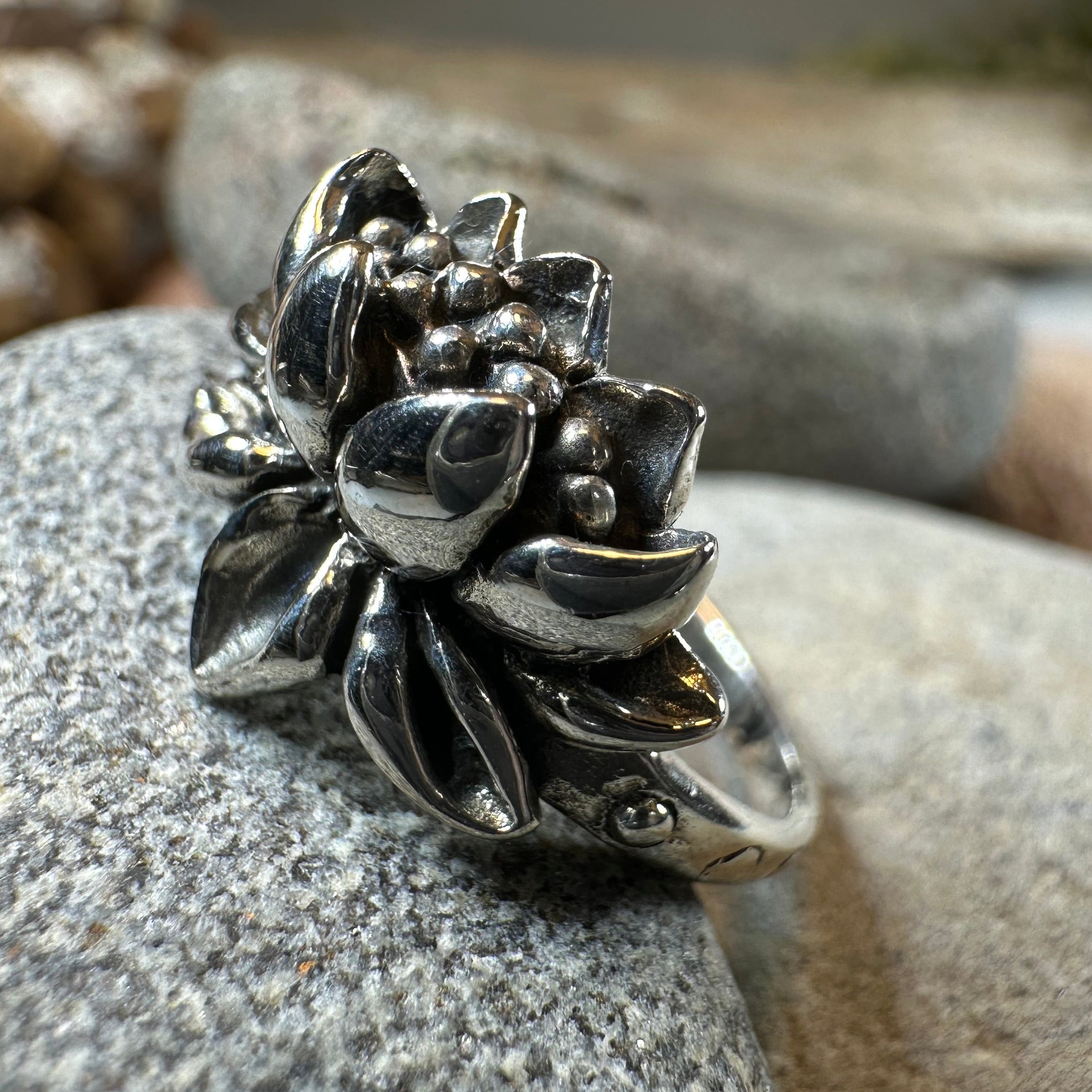 First Bloom Lotus Ring