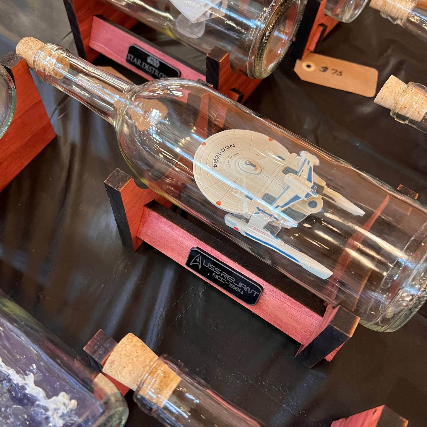 Star Trek USS Reliant in a Bottle - 