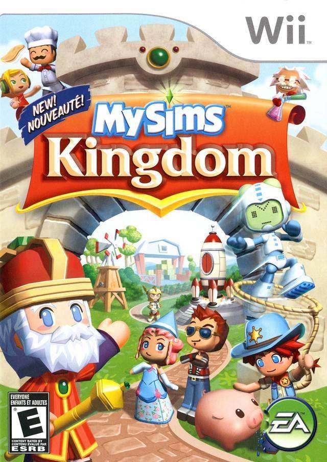 MySims Kingdom (Wii) - Game Manual Only