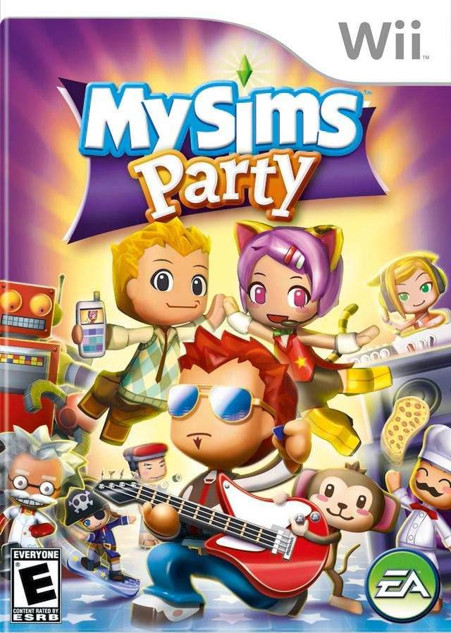 MySims Party (Wii) - Game Manual Only