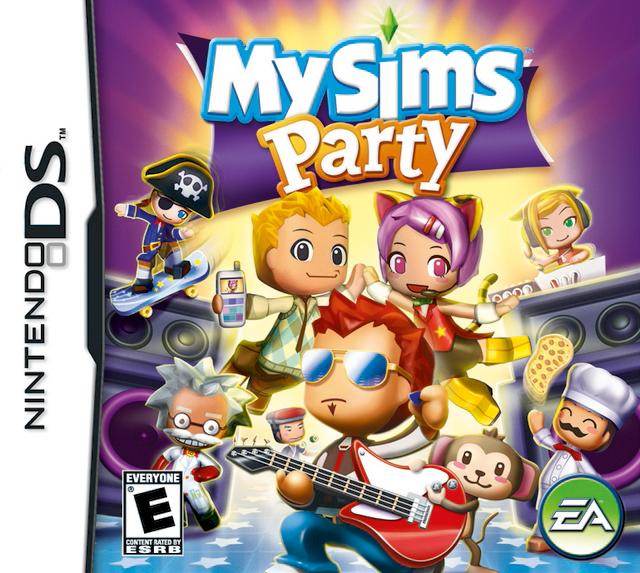 MySims Party (Nintendo DS) - Game Manual Only