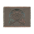 Xp wolf gamer warrior Woven Blanket