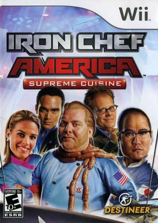 Iron Chef America Supreme Cuisine (Wii) - Game Manual Only