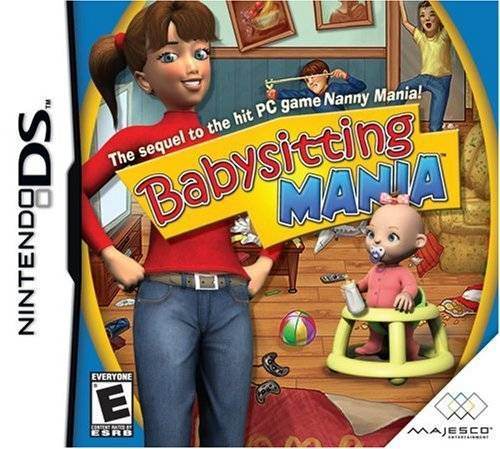 Babysitting Mania (Nintendo DS) - Game Manual Only