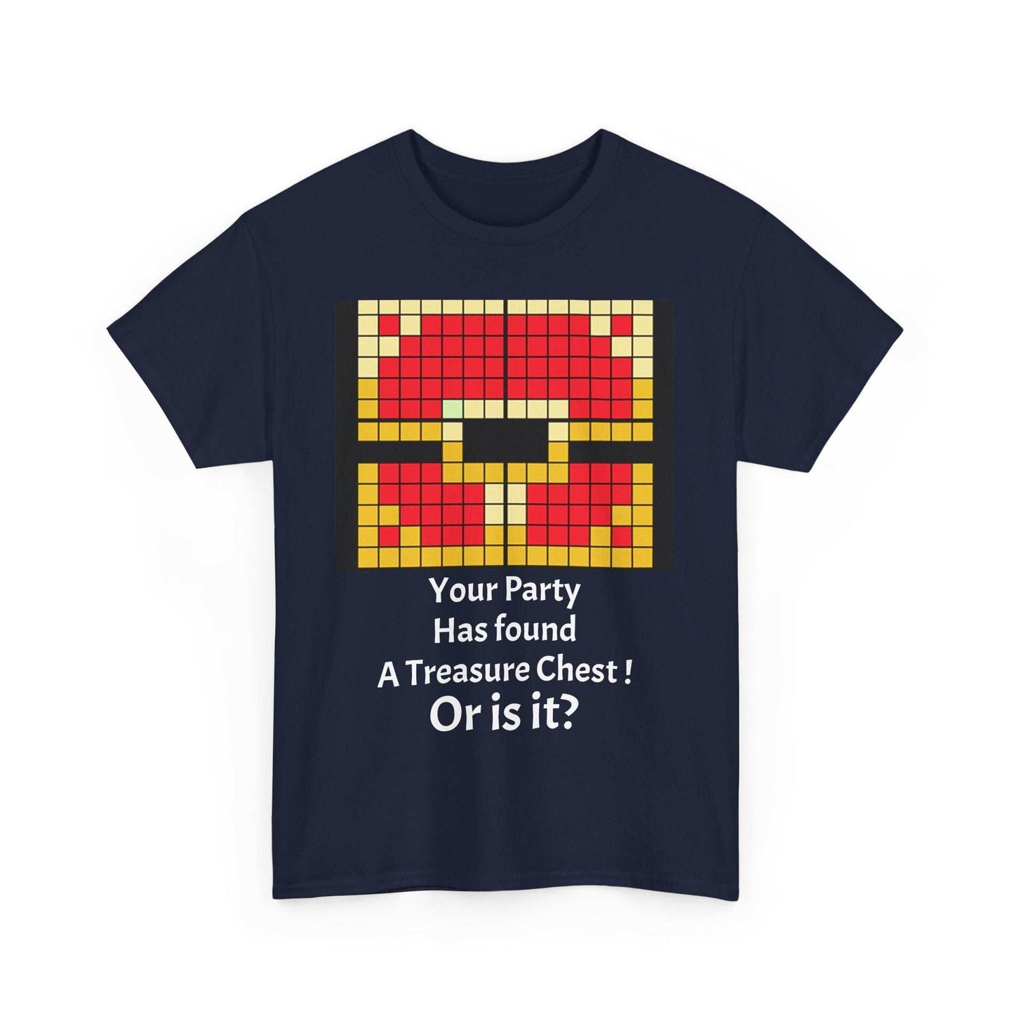 Your party has found a treasure chest! Unisex Heavy Cotton Tee - Carolina Blue / S