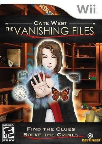 Cate West: The Vanishing Files (Wii) - Game Manual Only
