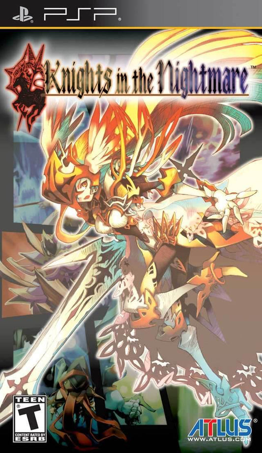 Knights in the Nightmare (PSP) - Game Manual Only