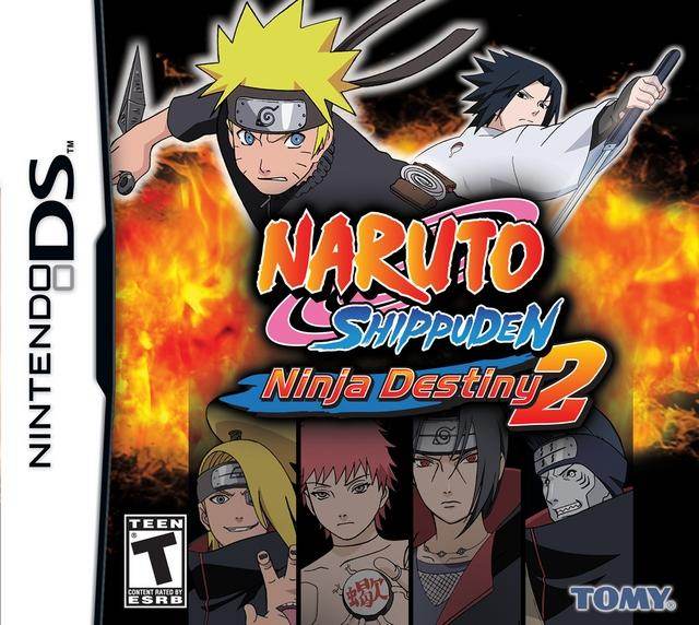Naruto Shippuden: Ninja Destiny 2 (Nintendo DS) - Game Manual Only