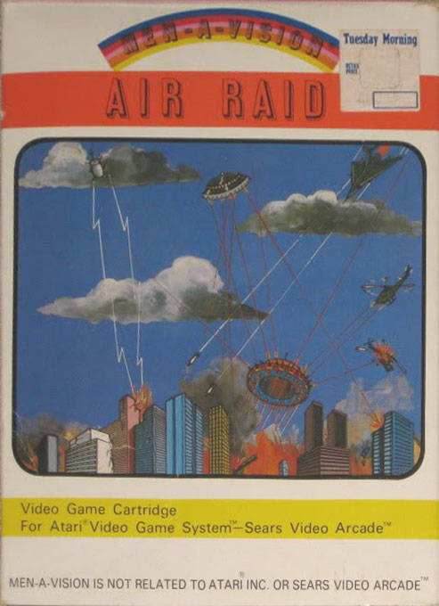 Air Raid (Atari 2600) - Game Manual Only