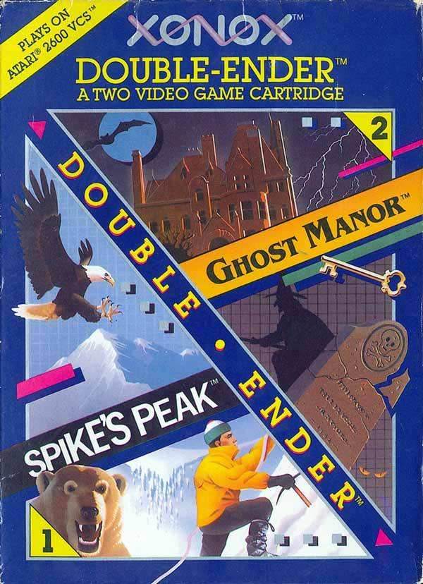 Double Ender: Ghost Manor/Spike's Peak (Atari 2600) - Game Manual Only