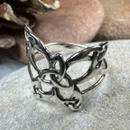Trinity Knot Butterfly Ring