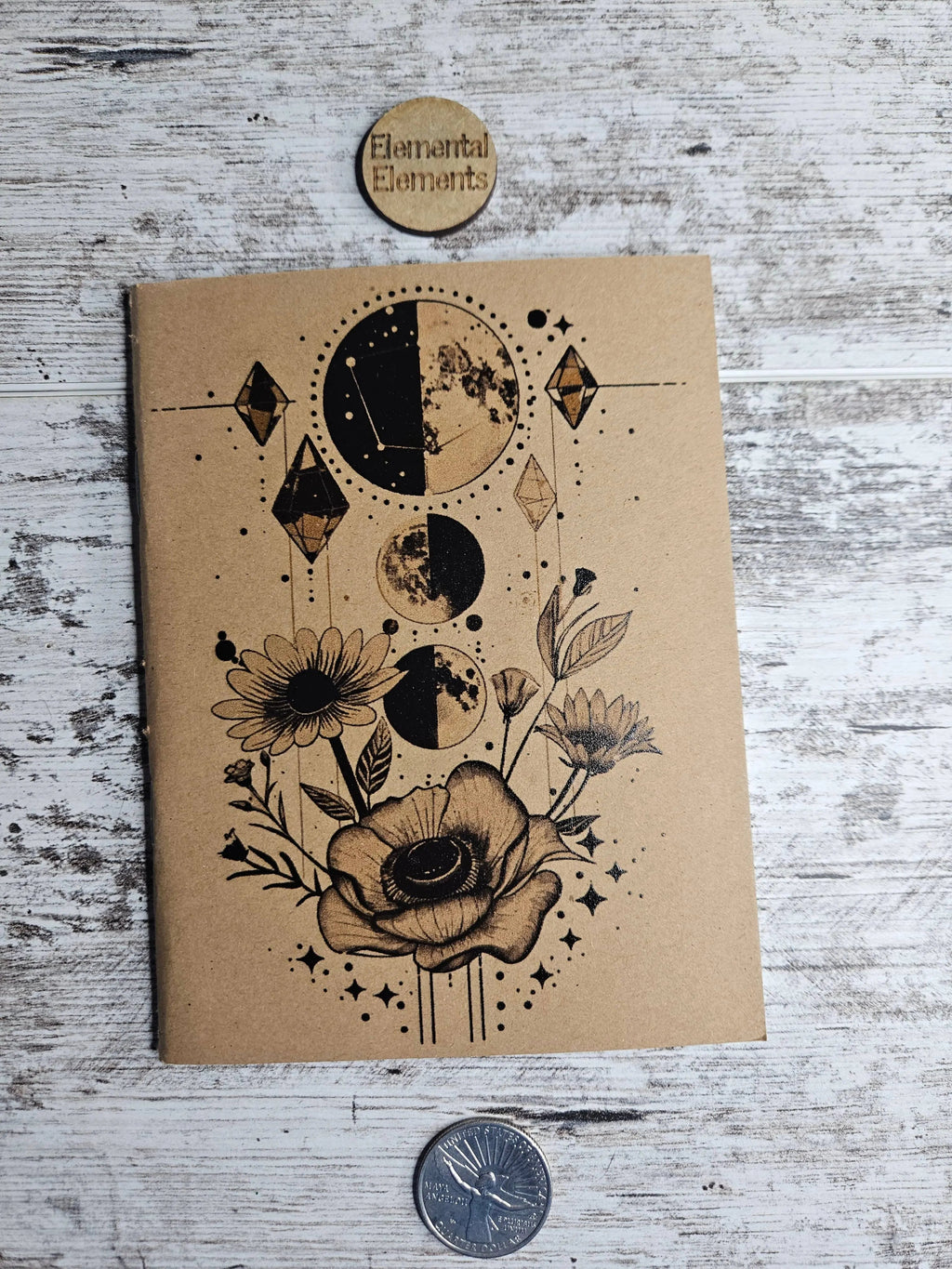 Lunar Blossom Journal Notebook