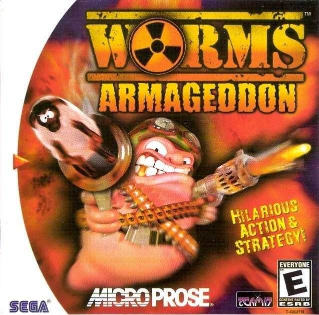Worms Armageddon (Sega Dreamcast) - Game Manual Only