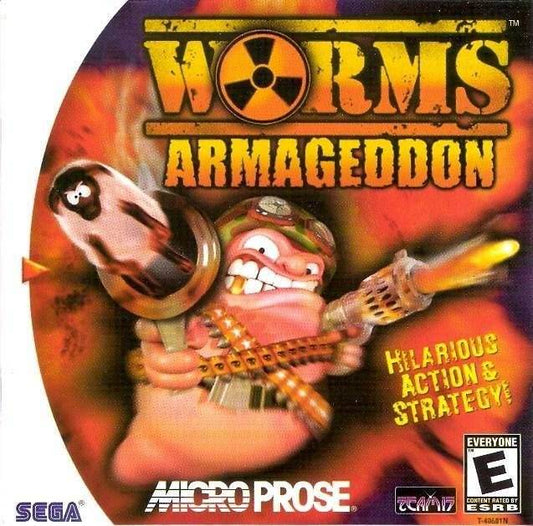 Worms Armageddon (Sega Dreamcast) - Game Manual Only