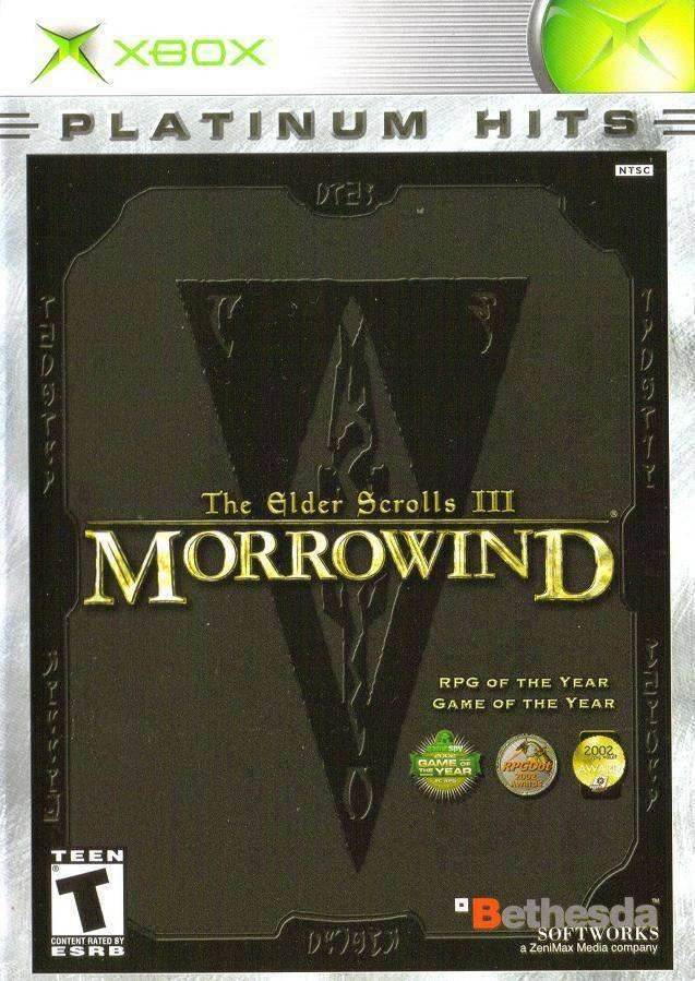 The Elder Scrolls III: Morrowind (Platinum Hits) (Xbox) - Game Manual Only