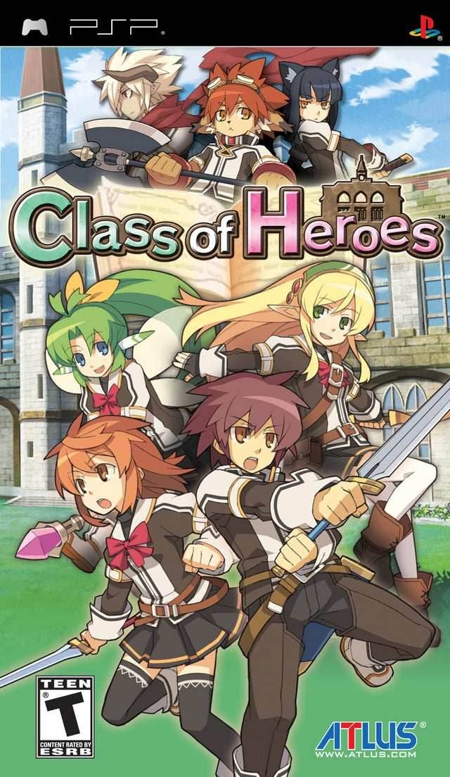 Class of Heroes (PSP) - Game Manual Only