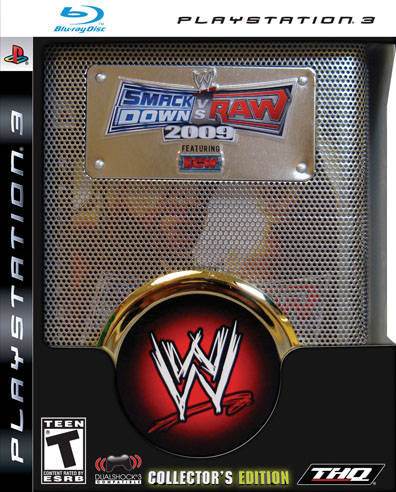 WWE SmackDown vs. Raw 2009 Collector's Edition (Playstation 3) - Game Manual Only