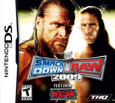 WWE SmackDown vs. Raw 2009 (Nintendo DS) - Game Manual Only