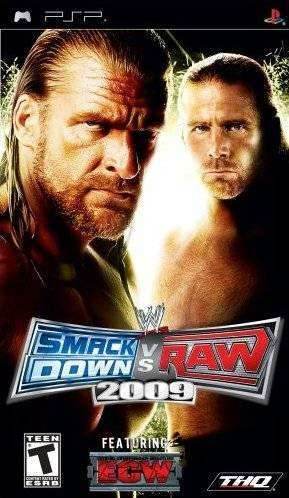 WWE SmackDown vs. Raw 2009 (PSP) - Game Manual Only